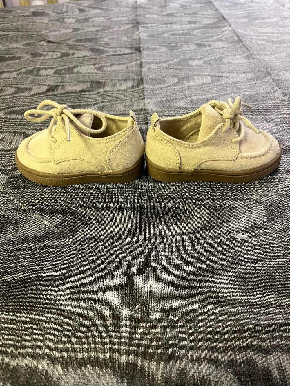 GAP Beige Suede Lace-Up Baby Shoes
